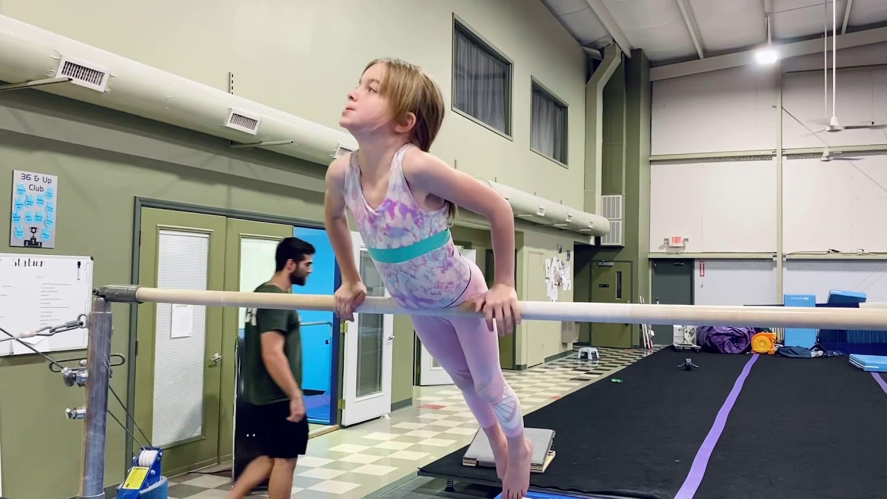 How To Coach Gymnastics Level 2 Bars Youtube 