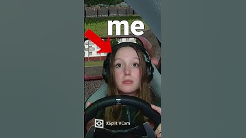 Learning to drive using a videogame? #shorts #vlog #teenagers