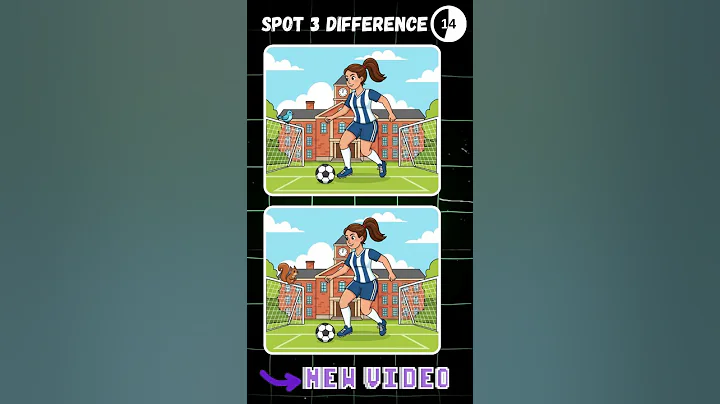 Can You Find 3 Differences? Only the Smartest Can! 🚀 #shorts #braintest