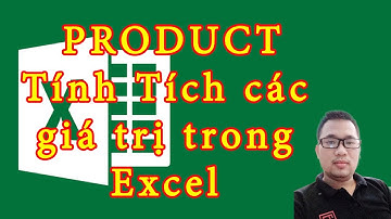 Hướng dẫn hàm PRODUCT, Tính tích các giá trị trong Excel