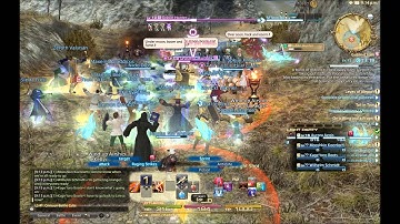 FFXIV ARR Gameplay FATE Outside Sastasha