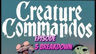 Celebrity Creature Commandos Episode 5 Breakdown Profile