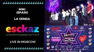 ESCKAZ in Moscow: Video recap from Moscow Pre Party 2019 - All 2019 acts