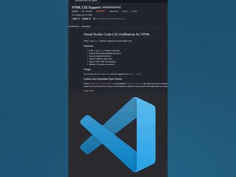 Best VS Code Extensions for CSS | Visual Studio Code extensions #shorts ...
