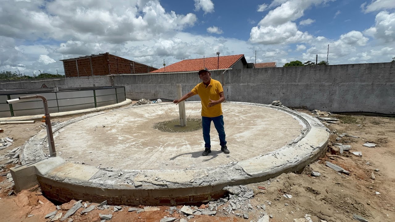 O TANQUE DO PROJETO CEDEU, VEJA SÓ QUE PROBLEMA!