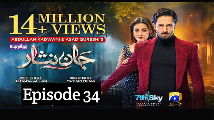 Jaan Nisar Episode 33 - [Eng Sub] - Digitally Presented by Happilac Paints - 17th July 2024