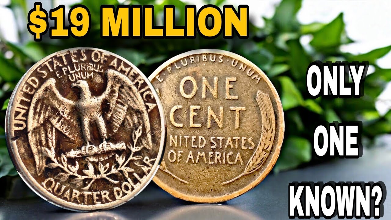 Rare wheat pennies & Quarter dollars coins worth huge Money valuable