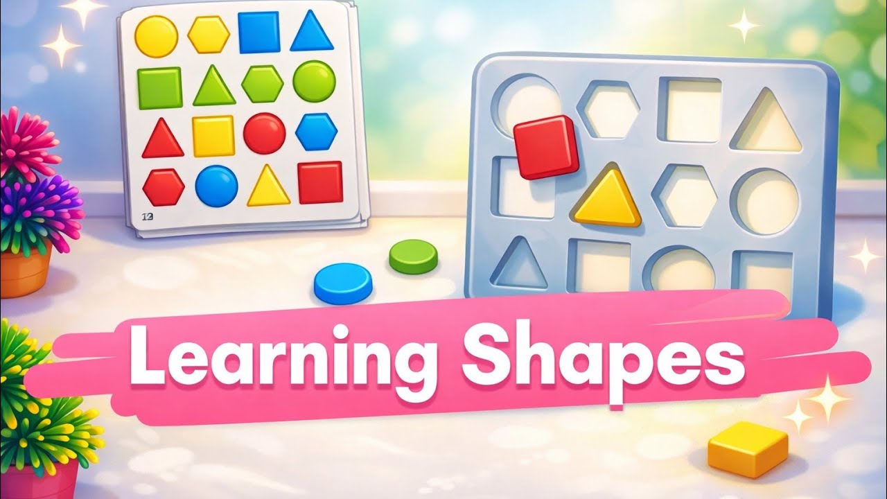 Learning Shapes for Kids | Shape Puzzle Game for Toddlers - YouTube