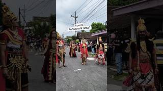 Benarkah Mereka Rahwana & Sinta di Dunia Nyata? #shorts #karnaval #kirabbudaya #viral #viralvideo