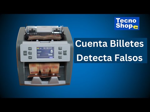 Vista previa del video de Contadora de Billetes BillBank EC900 con Detección de Falsos y Función Multi-moneda