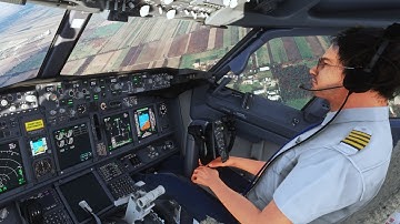 MSFS 2020 | *NEW* Aerosoft Airport LZIB Bratislava Approach and landing | PMDG 737-800 |