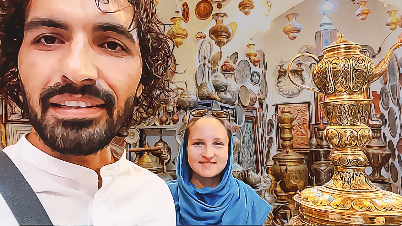 گشتی در بازار قیصریه اصفهان