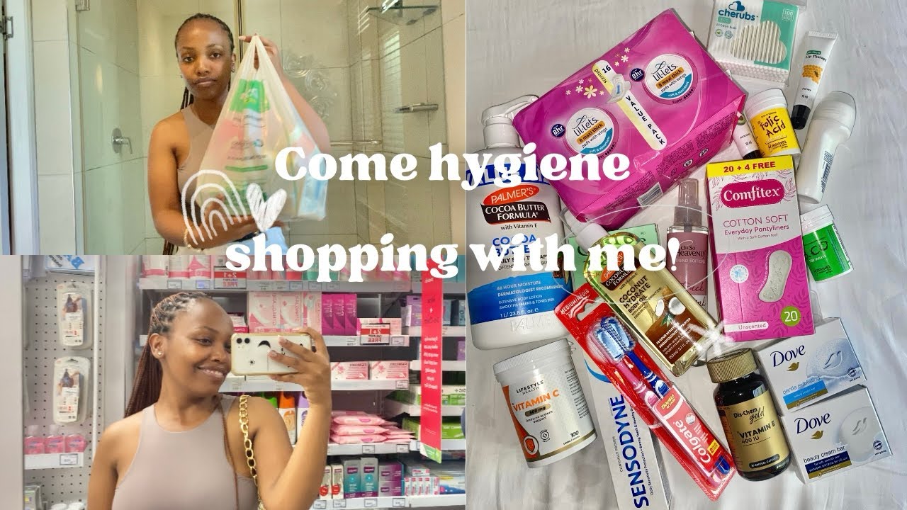 Dischem Hygiene shopping + haul | South African Youtuber🇿🇦