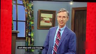 Mister Rogers Neighborhood Outro (S13E5) with funding