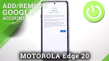 How to Add/Remove Google Account on MOTOROLA Edge 20 – Manage Google Accounts