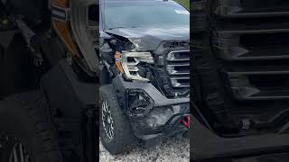 2021 GMC Sierra 1500 Front WRECKED #gmc #gmcsierra