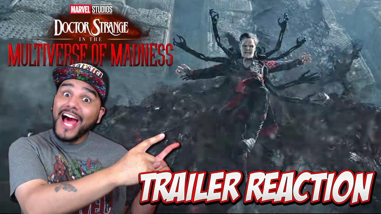 Doctor Strange in the Multiverse of Madness | Official Trailer *REACTION*