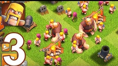 Clash of Clans - Gameplay Walkthrough Part 3 - Single Player_ Levels 9-10 (iOS, Android)