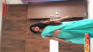 Masti Mujra Dance In Blue Saree