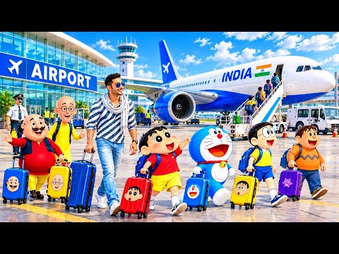 Franklin সবাইকে নিয়ে ঘুরতে গেল প্লেনে করে✈️ |plane tour||Indian theft auto stimulator new update||
