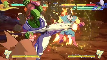 DBFZ S3 Piccolo orb sparking loop 100 hits solo TOD