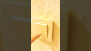 How to turn on a light switch #shorts #light #lightswitch #tutorial #shortsvideo