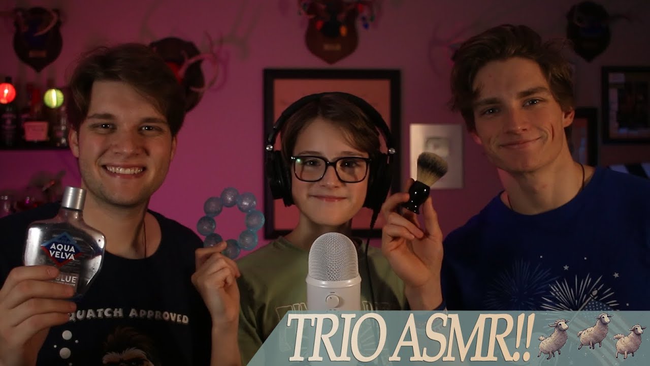 ⚠️WARNING⚠️ ULTRA TINGLY TRIO ASMR