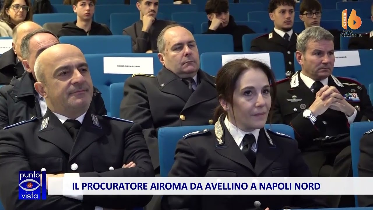 Avellino, il saluto del Procuratore Airoma: 