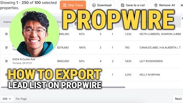 How to Export Lead List on Propwire: Ultimate Guide!