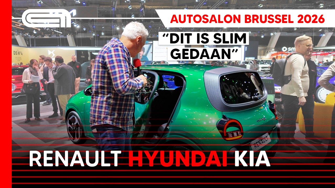 Renault Twingo tot Hyundai IONIQ 6N | Autosalon Brussel 2026