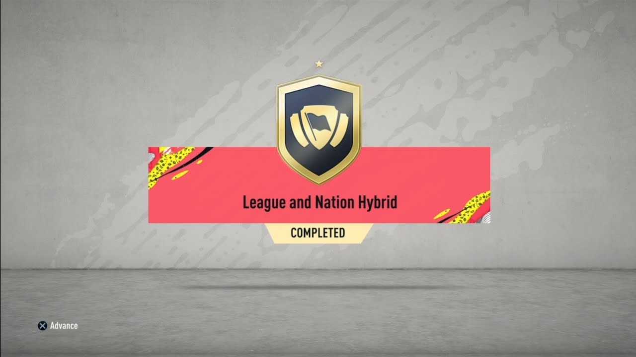 FIFA 20 | Hybrid Leagues And Nations Advanced SBC