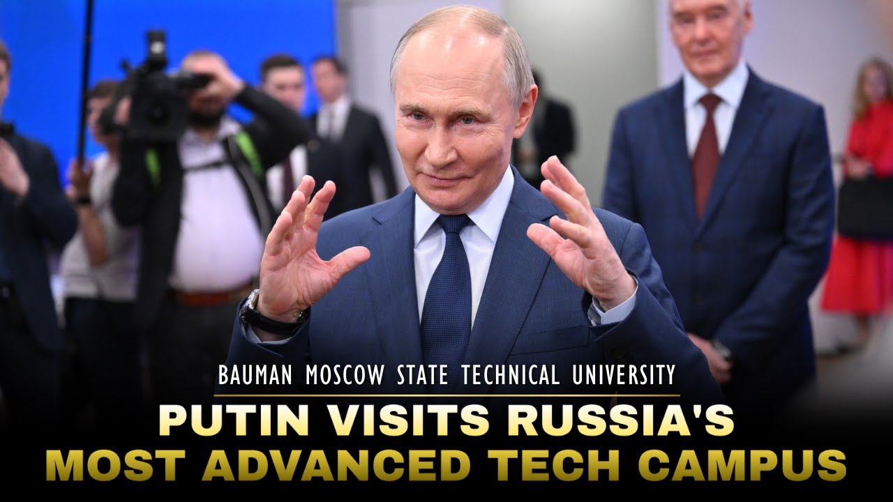 Inside Putin’s Visit to Russia’s Most Advanced Technical University