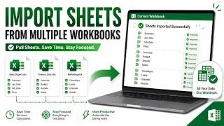 Stop Copying Sheets Between Excel Files | Merge Workbooks in Seconds