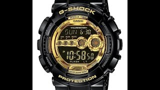 Видео Обзор и настройка часов Casio G-Shock GD-100GB-1E [3263] (автор: KOMERS_06)