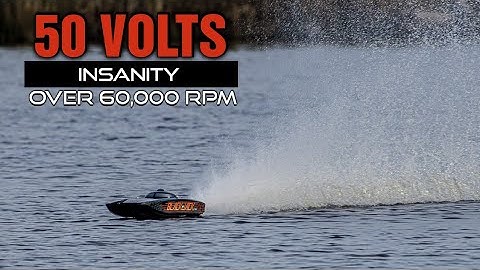 Sick New Setup 12s Proboat Blackjack 42 90+ mph at Quarter Throttle - Flier 400a, Tppower, SMC