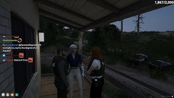 Marshal Angel talks to Ruby & Beric for Conan Clarkson | Nopixel 4.0