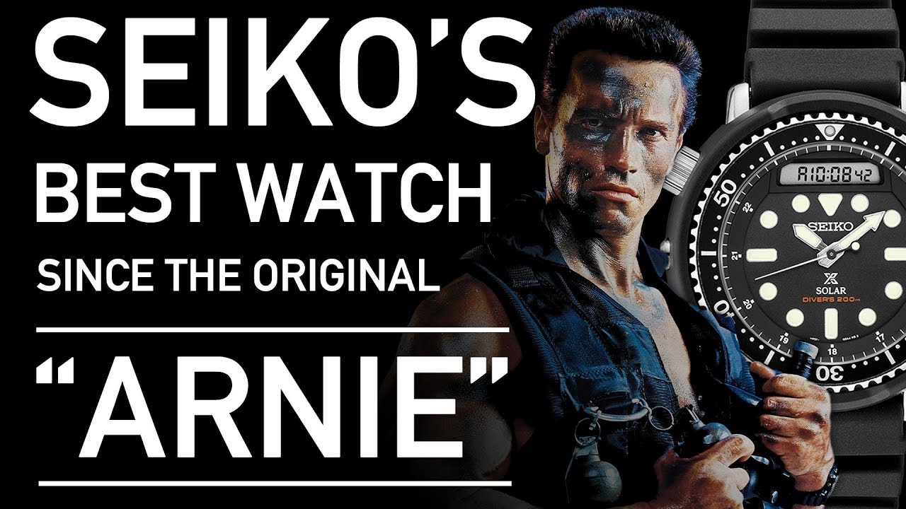 The BEST Seiko Watch in Years | Seiko SNJ025 Arnie - YouTube