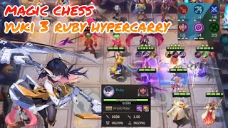 ML magic chess - comander yuki 3 ruby hypercarry 6 imo 4 aspirant 4 wm 4 assassin - yusagi