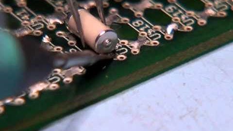 Tilt and Vibration Sensor Hand Soldering Tutorial Video (600F Tip)