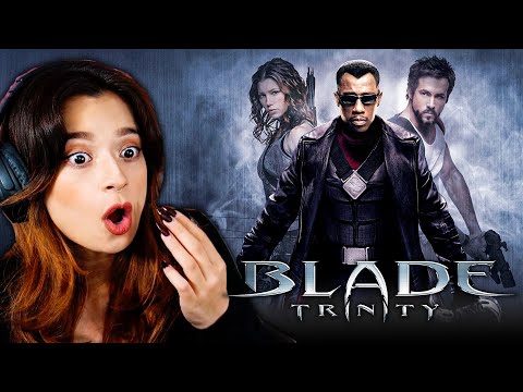 FIRST TIME WATCHING BLADE TRINITY (rip Kris Kristofferson)