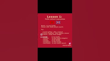 Darija lesson 1: polite cultural expressions