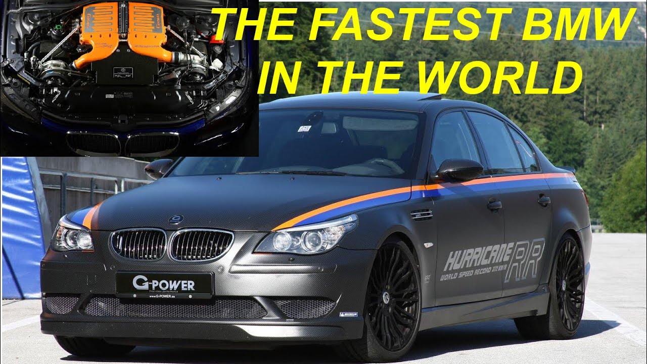 THE FASTEST BMW SEDAN IN THE WORLD!! BMW M5 HURRICANE RR G ...