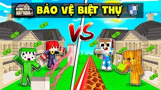 KHANGG BEDWARS THỬ THÁCH 24H ĐẠI CHIẾN BẢO VỆ BIỆT THỰ MINECRAFT ?? *KHANGG XÂY BẪY TROLL NOOB TEAM