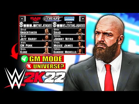 REPORT: WWE 2K22 to feature GM Mode