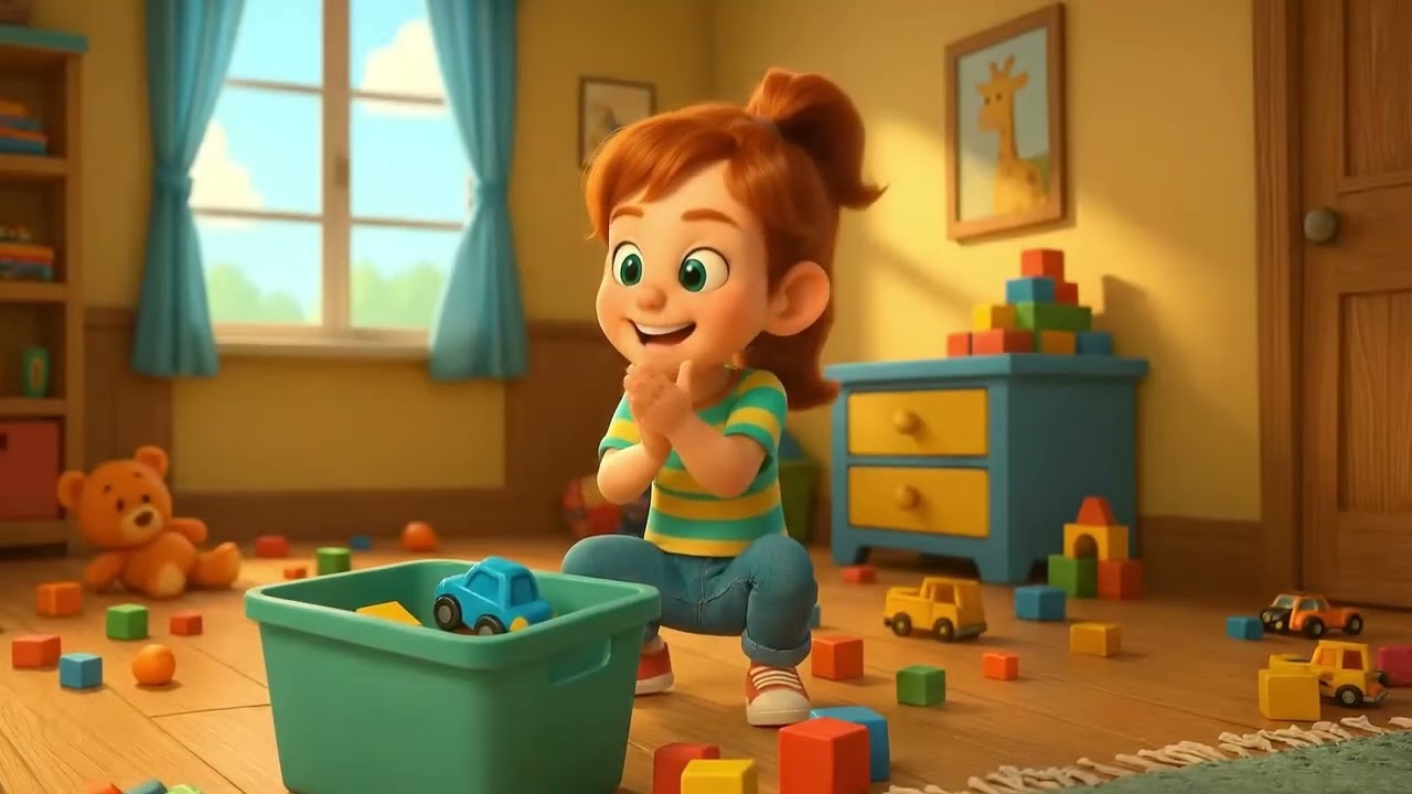 The Messy Playroom/children song/kids poem/Baby poem