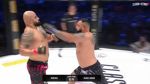 PUPAR VS KING KONG ZÁPAS (FIGHT) | CLASH OF THE STARS 8 GALAVEČER