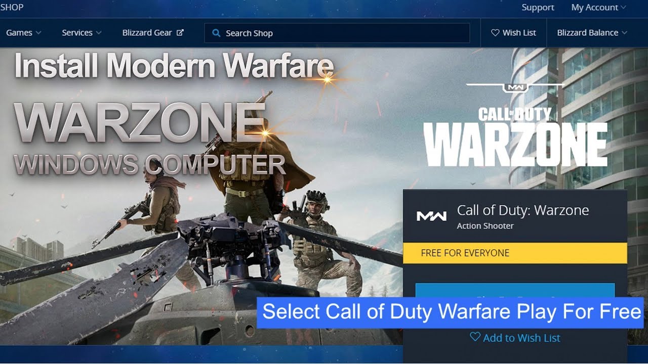 Important! How to install COD: Modern Warfare on your PC with the Blizzard  App (Battle.net client) - FAQ - Gamesplanet.com