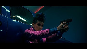 The Beekeeper 2024 gas station scene