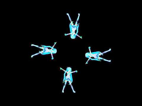 Anime Girl Dancing sangeeth hologram video