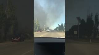 Видео Пожар от александр мыцык, 2-й Молодёжный переулок, Чита, Россия